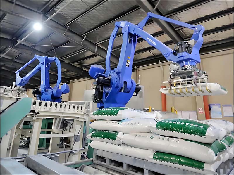 粮油码垛机的生产流程是什么呢?