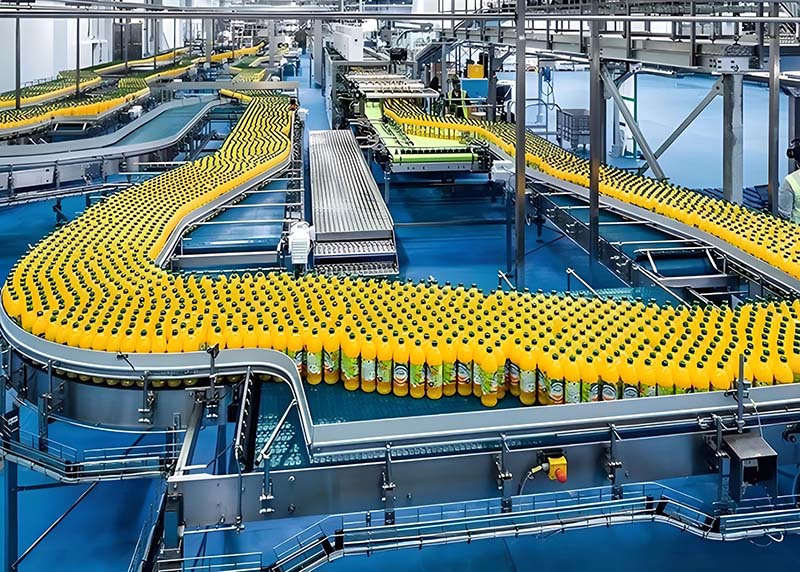 自动化包装线应用食品与饮料行业