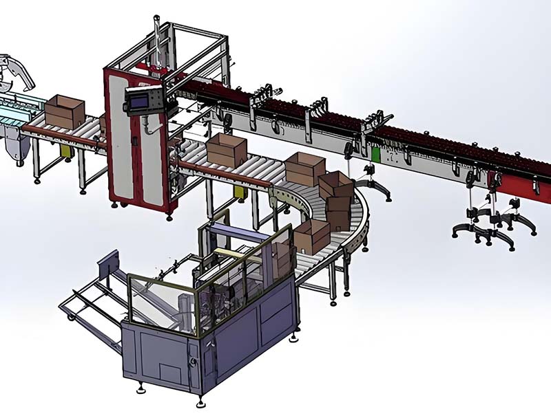 自动化包装线高速动态包装方案
